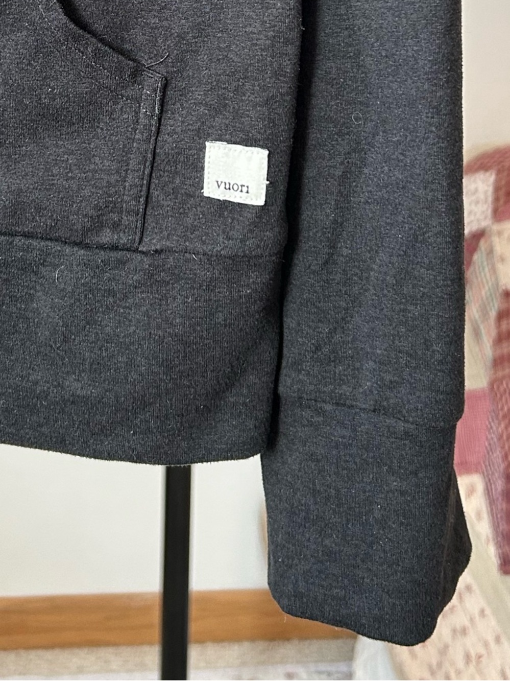 Vuori Halo Performance Hoodie 2.0 Black Large - Picture 3 of 8